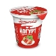 Йогурт з фруктовим наповнювачем «Полуниця» 2,1% жиру - ТМ «Яготинське»